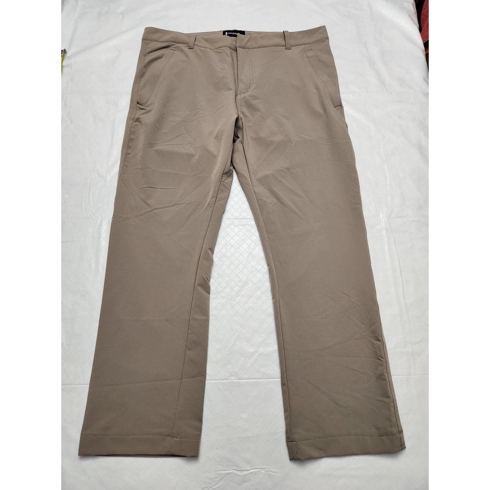 Cotopaxi Samburu Pants Mens 34x30 Beige Stretch Microfiber Chino Straight Leg